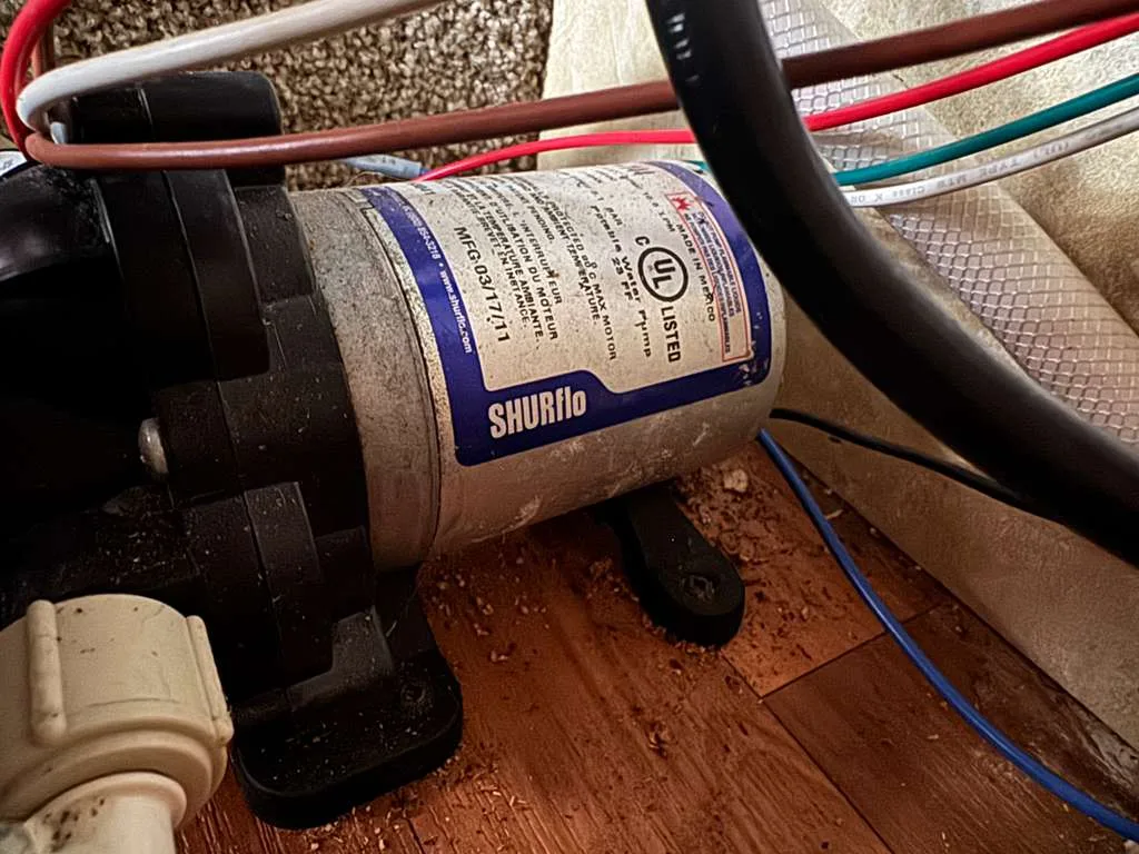 Bypassing the RV water pump during winterization
